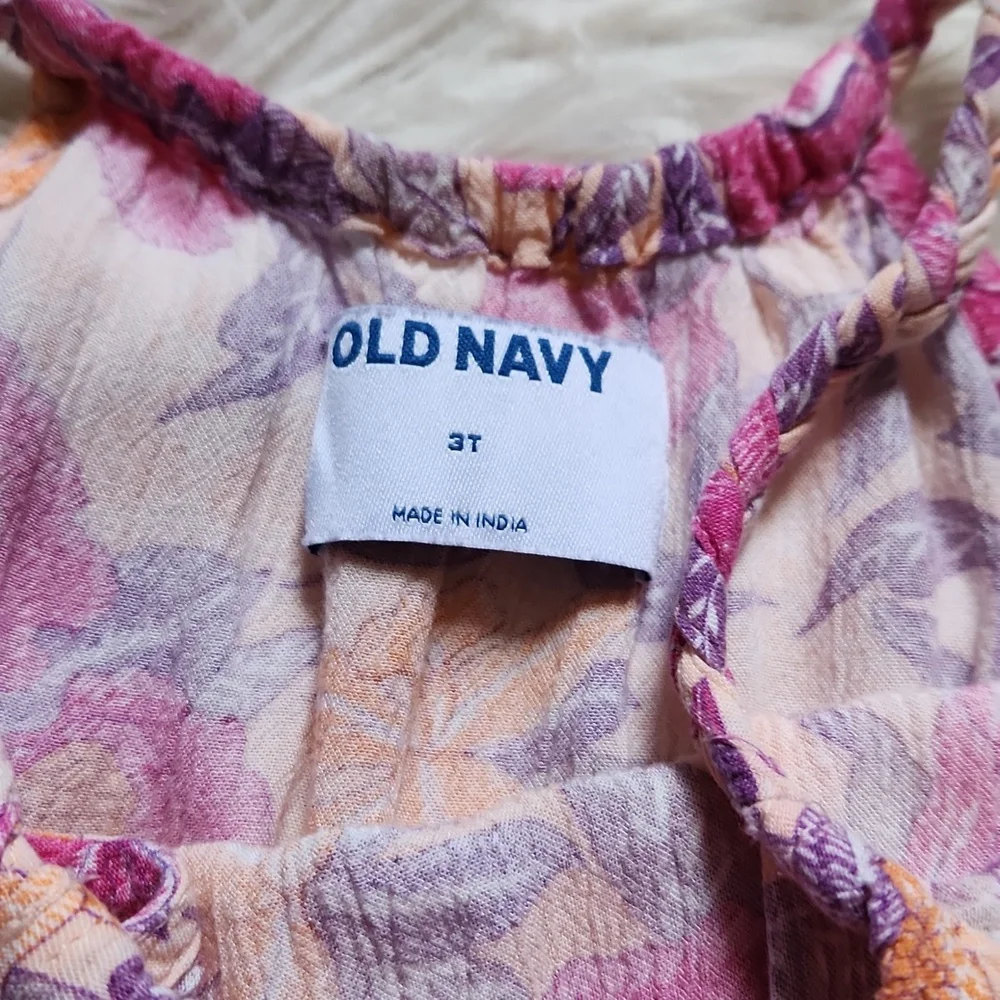 Old Navy floral dress- 3T